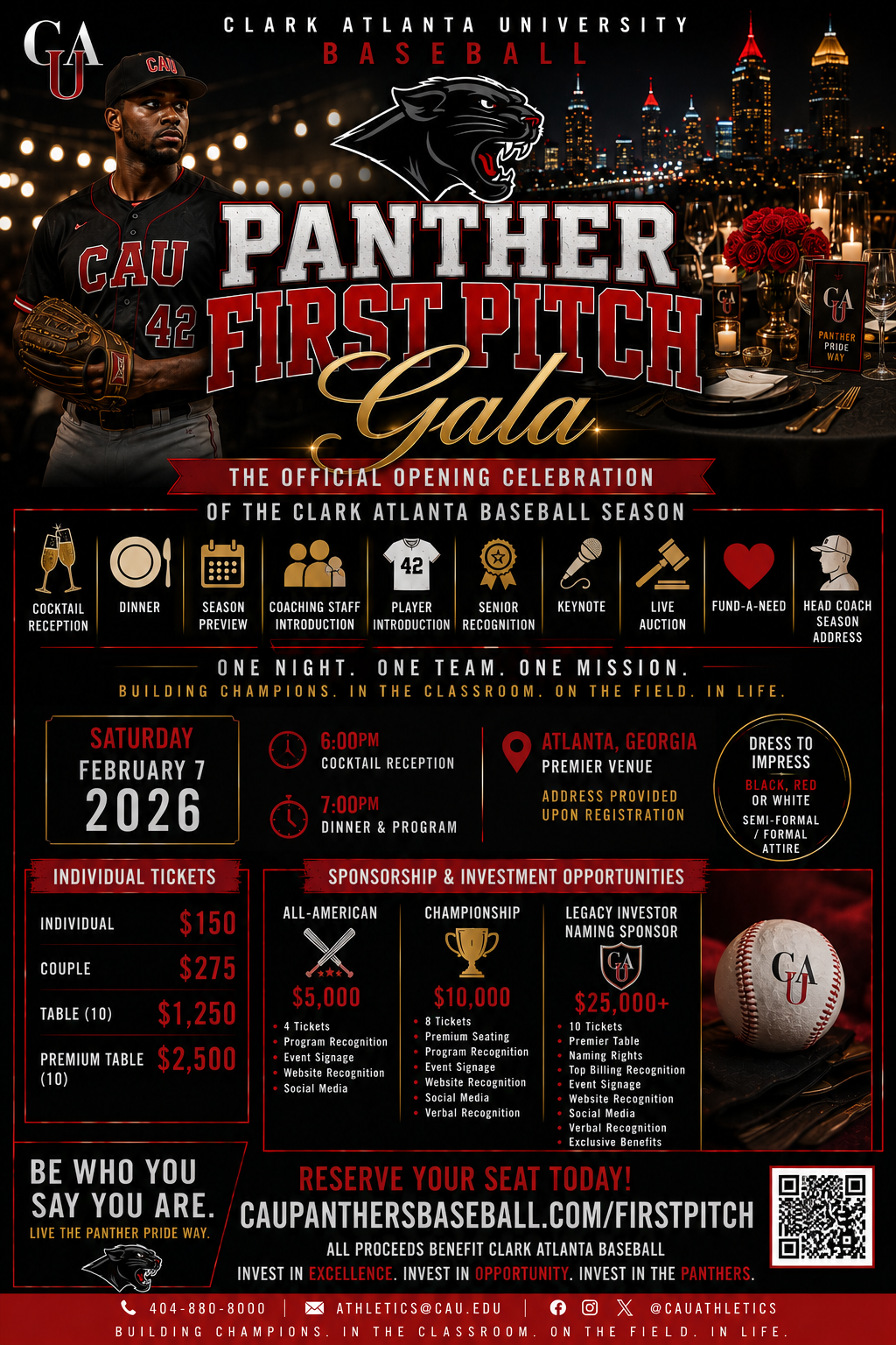 Panther First Pitch Gala